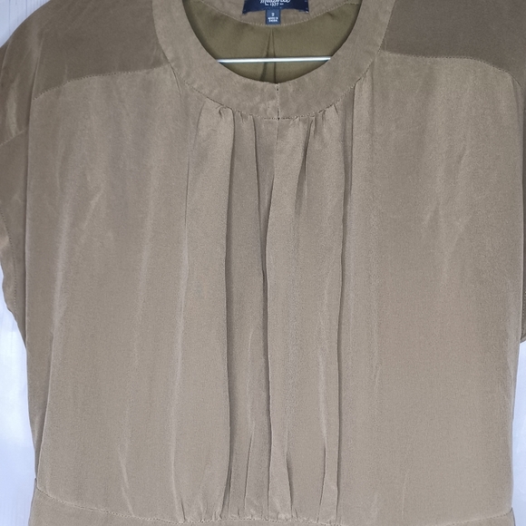 Madewell silk short sleeve dress - Picture 8 of 16